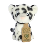 Eco Nation Mini Stuffed Snow Leopard by Aurora
