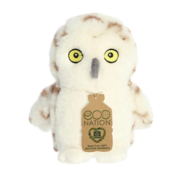 Eco Nation Mini Stuffed Owl by Aurora