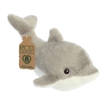 Eco Nation Mini Stuffed Dolphin by Aurora