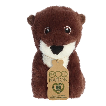 Eco Nation Mini Stuffed River Otter by Aurora