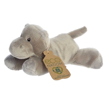 Eco Nation Softies Plush Hippo by Aurora