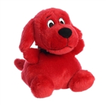 Stuffed Clifford the Big Red Dog Palm Pals Plush by Aurora