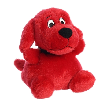 Stuffed Clifford the Big Red Dog Palm Pals Plush by Aurora