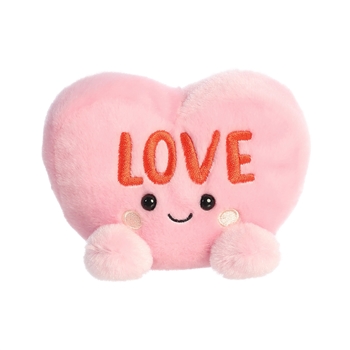 Love Candy Heart Plush Palm Pals by Aurora