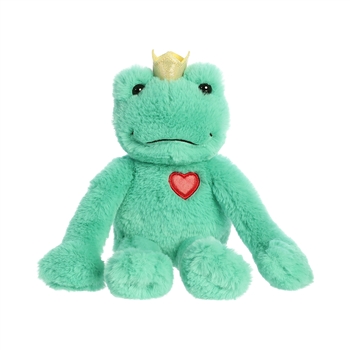 Small Frog Prince Stuffed Animal by Aurora
