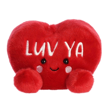 Luv Ya Plush Candy Heart Palm Pals by Aurora