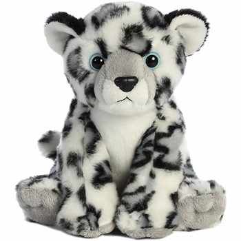 Snow Leopard Stuffed Animal Destination Nation Plush by Aurora