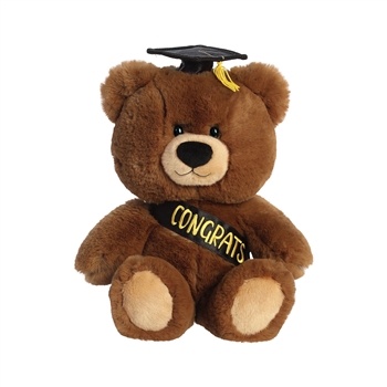 Huggawug Stuffed Graduation Bear with Sash and Cap by Aurora