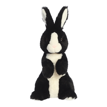 Sitting Pretty Plush Black Bunny Rabbit by Aurora