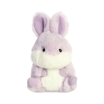 Lavender Plush Bunny Rabbit 5 Inch Rolly Pet by Aurora