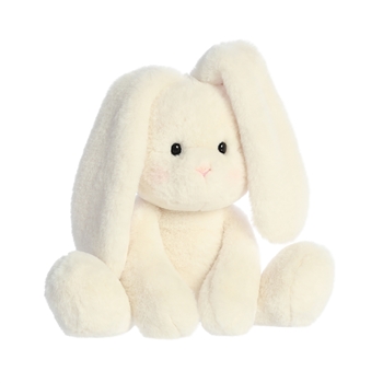 Candy Cottontails 14 Inch Cream Plush Bunny Rabbit by Aurora