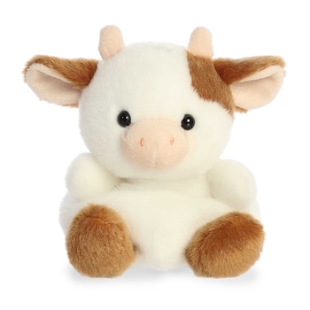 Caroline the Plush Brown Cow Palm Pals by Aurora