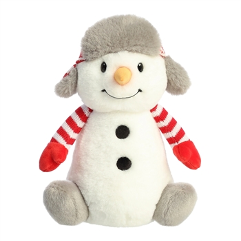 Stuffed Snowman with Hat by Aurora