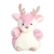 Flurry 7 Inch Pink Stuffed Reindeer by Aurora