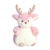Flurry 9 Inch Pink Stuffed Reindeer by Aurora