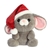 Merry the Plush Mouse with Santa Hat by Aurora