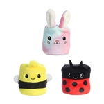 Squishy Bunny and Friends Plush Mallows 3 Piece Set By Aurora