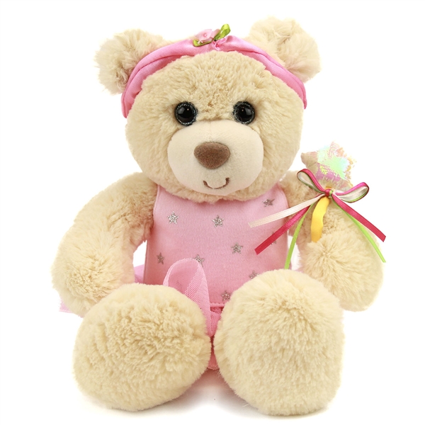 Plush Ballerina Teddy Bear | First & Main | Stuffed Safari