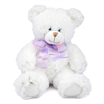 Small Dena the Soft White Teddy Bear by First and Main