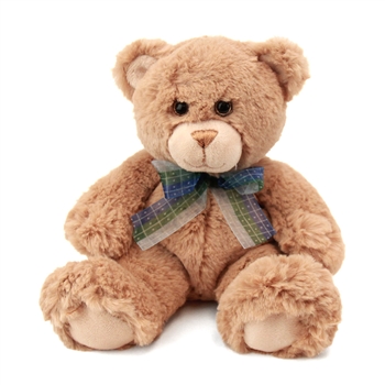 Small Dean the Soft Plush Tan Teddy Bear by First and Main