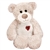 Tender the Cream Teddy Bear with Patchwork Heart by First and Main