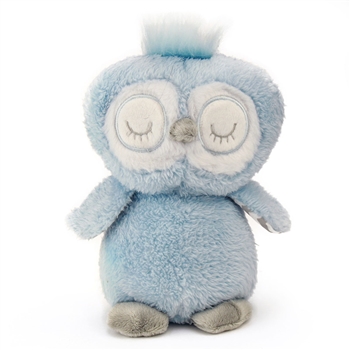 Baby Safe Blue Plush Owl by First and Main
