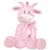 Jingles the Small Baby Safe Pink Plush Giraffe by First and Main