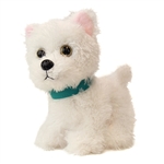 Stuffed Westie with Collar Wuffles Dog by First and Main