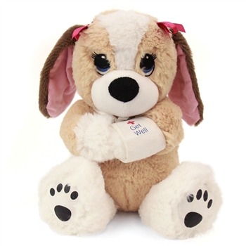 Melancholy Melanie the Get Well Plush Dog by First and Main