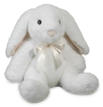 Bianca the White Stuffed Sitting Bunny by Douglas