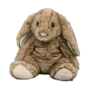 Truffle the Brown Plush Sitting Bunny by Douglas
