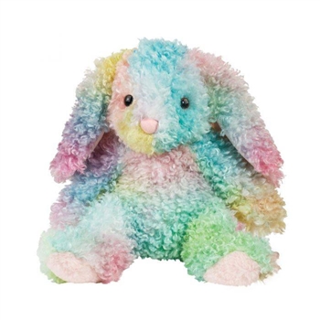 Kaleidoscope the Stuffed Rainbow Bunny by Douglas