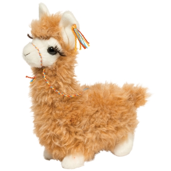 Lil' Wolly the Stuffed Llama by Douglas