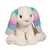Soft Livie the 8 Inch Plush Rainbow Bunny by Douglas