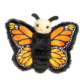 Monarch Butterfly Plush Finger Puppet by Douglas