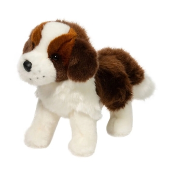 Brutus the Standing Stuffed St. Bernard Dog by Douglas