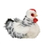 Salty the Plush Black and White Hen by Douglas