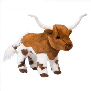 Fitzgerald the Plush Longhorn Steer by Douglas