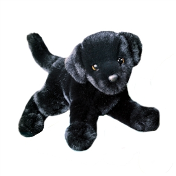 Brewster the 12 Inch Stuffed Black Lab Puppy by Douglas