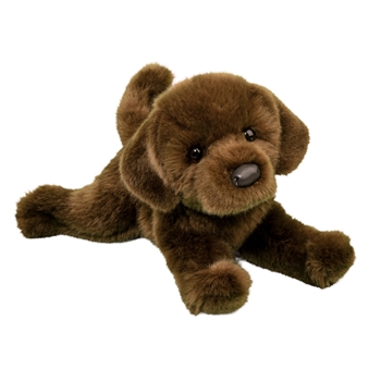 Java the Floppy Plush Chocolate Lab by Douglas