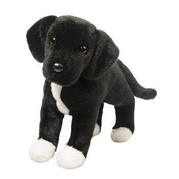 Twister the Plush Black Lab & Pit Bull Mix Rescue Pup by Douglas