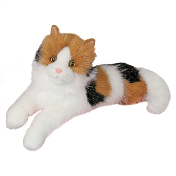 Puzzle the Stuffed Calico Cat by Douglas