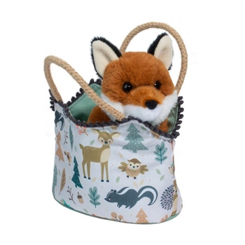 Magical Forest Sassy Sak with Plush Fox by Douglas