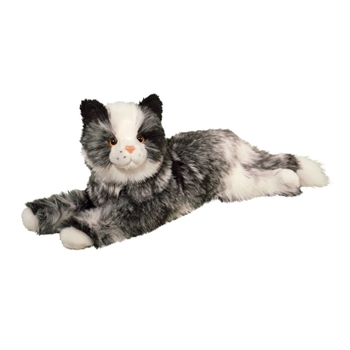 Zoey the Stuffed DLux Gray Cat by Douglas