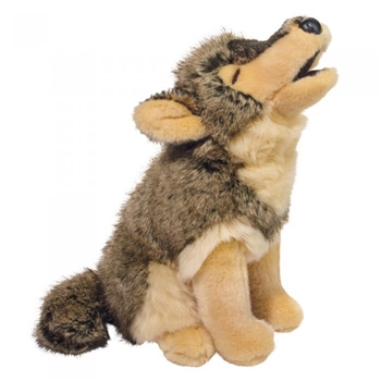 Raina the Plush Howling Wolf by Douglas