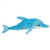 Benny the Glittery Plush Blue Dolphin by Douglas