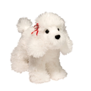 Gina the Little Plush White Poodle by Douglas