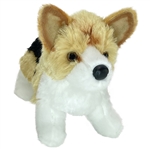 Shorty the Little Plush Tri-color Corgi by Douglas