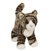 Zigby the 8 Inch Plush Gray Stripe Cat by Douglas