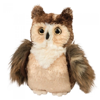 Rucker the Plush Wide-Eyed Owl by Douglas